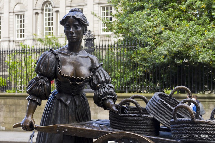 Statue Molly Malone, 3 jours à Dublin